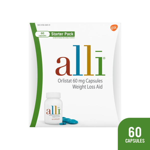 Alli Orlistat Weight Loss Supplement