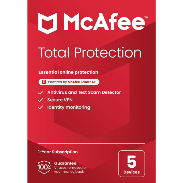 McAfee Total Protection 5-Device