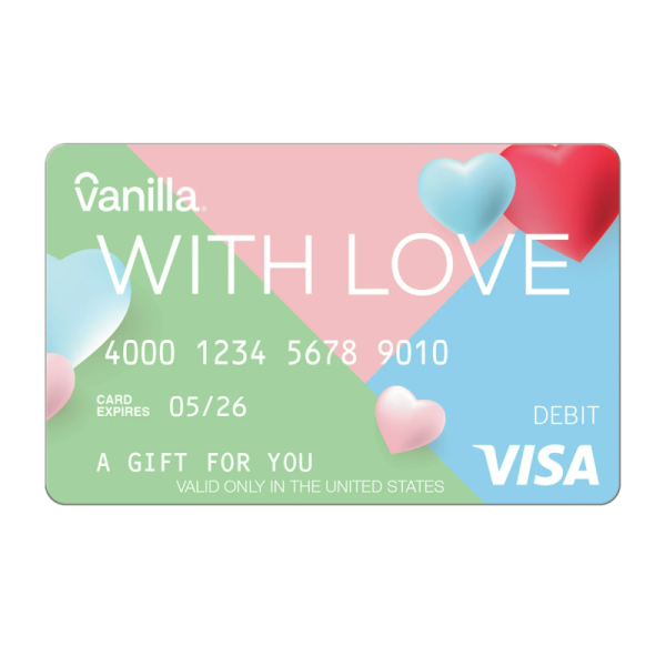 $25 Vanilla With Love eGift Card