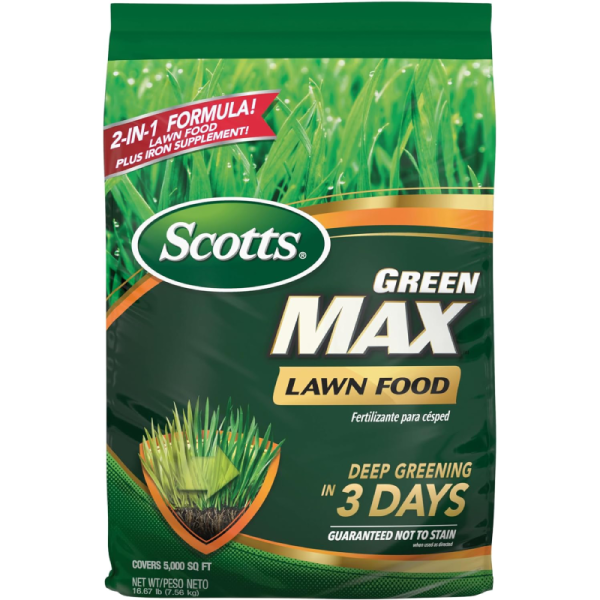 Lawn Fertilizer Plus Iron Supplement