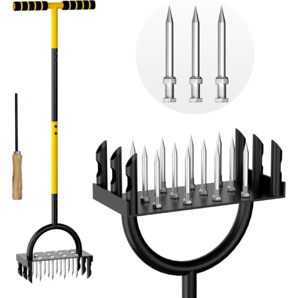 Manual Lawn Aerator Coring Tool